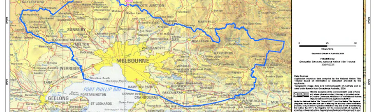 Wurundjeri Woi wurrung Country Map