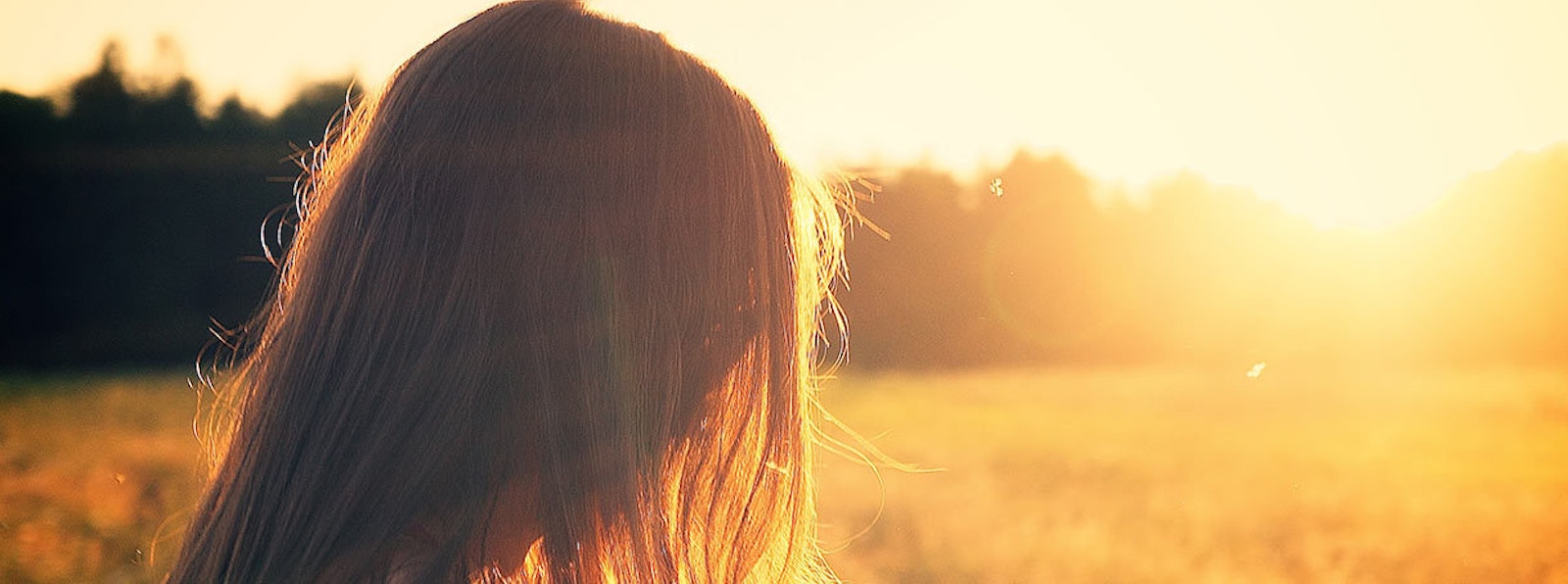 Nature Sunset Person Woman