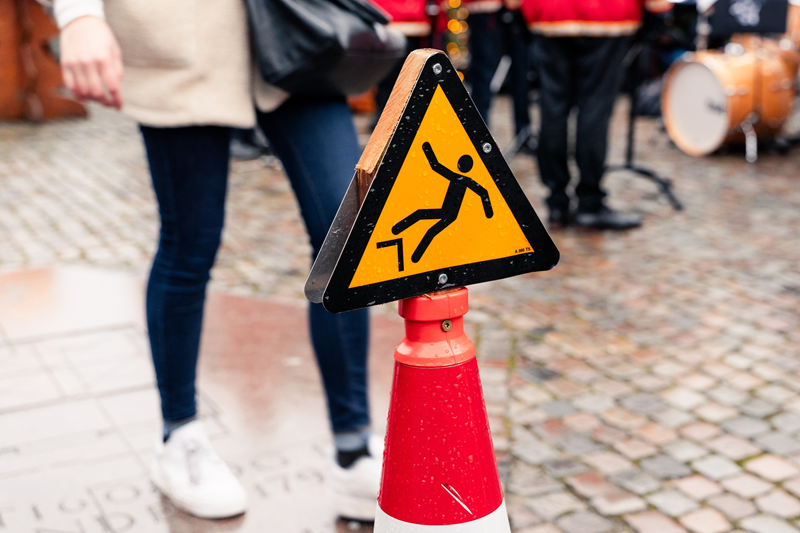 Warning slip cone